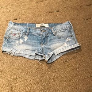 Hollister jean shorts